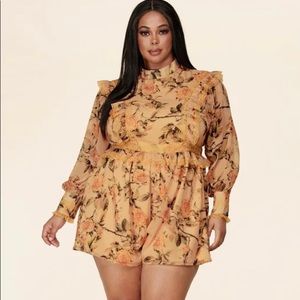 NWT Puteria XO Porcelana Romper